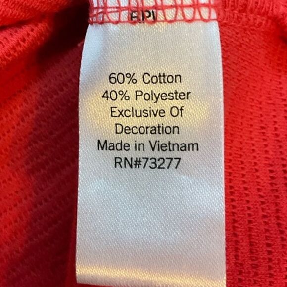 Evri- Women’s Plus Size Flutter Short Sleeve Coral Ribbed Top, Size 1X - Picture 8 of 8